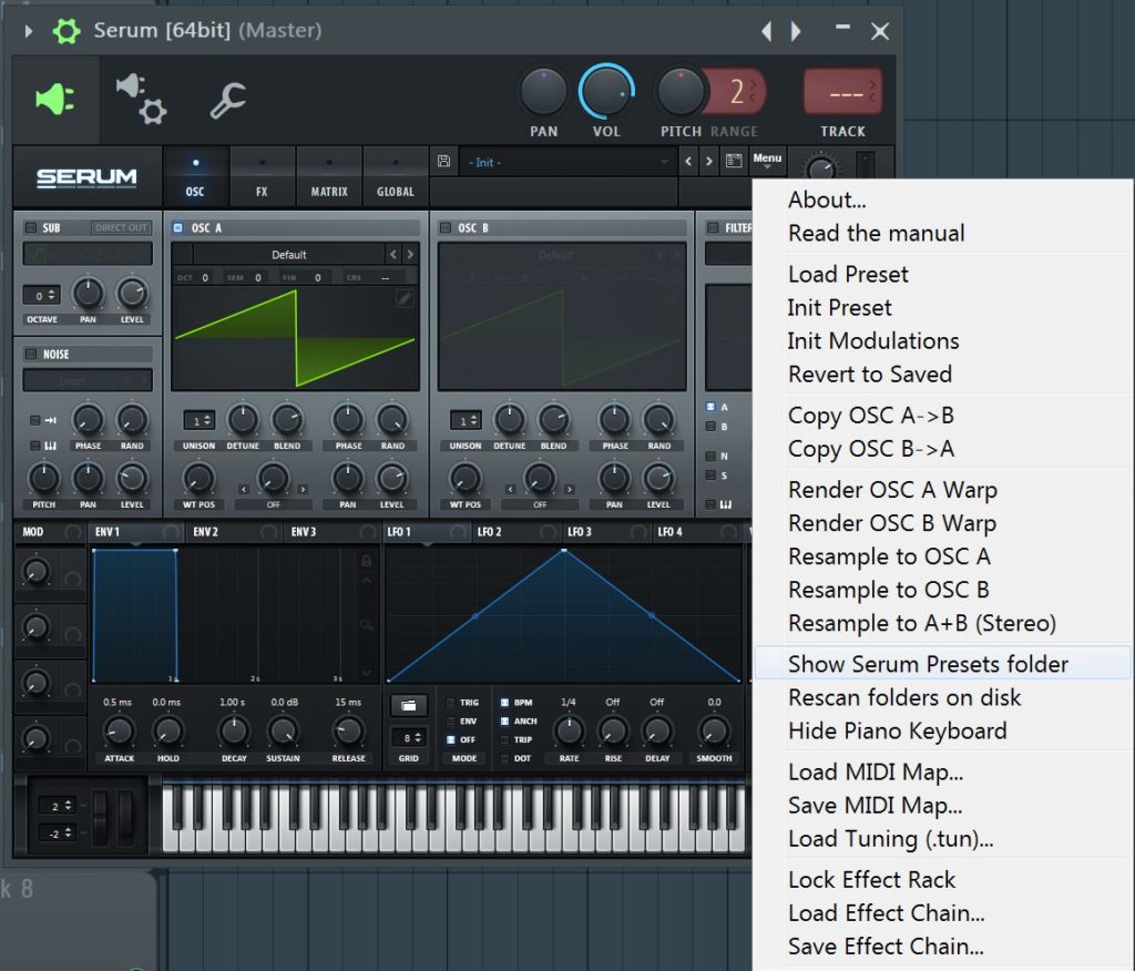 install serum presets